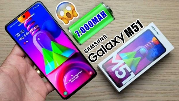 Samsung Galaxy M51 Desbloqueado 128GB Dual Sim Android 10.0 Tela 6.67”