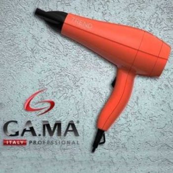 Secador de Cabelo Profissional Ga.Ma Italy CP - Gama Trend Coral Ceramic Ion 2000W 2 Velocidades