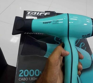 Secador de Cabelo Taiff Style Azul Tiffany 2000W - 2 Velocidades