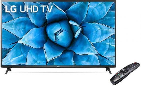 Smart TV LG LED 50" 4K UHD 50UN731C, 3 HDMI, 2 USB, Wi-Fi, Assistente Virtual, Bluetooth