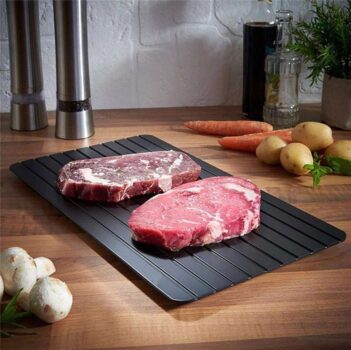 Tabua Mágica p/Descongelar Carne Alimentos Cozinha Casa
