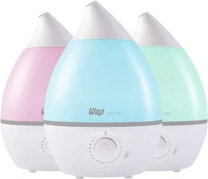 Umidificador de Ar Wap Air Flow com Luminária e Difusor de Aromas – Bivolt