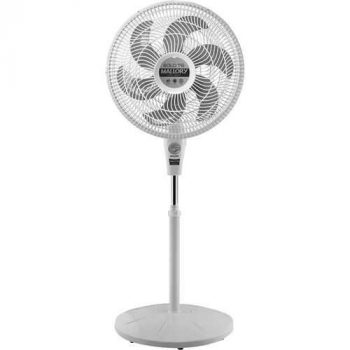 Ventilador de Coluna Delfos TS+ Branco - Coluna, Hélice Com 6 Pás, 3 Velocidades, Turbo, Motor Silencioso, Alça Para Transporte, Desmontável -Mallory