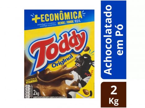 Achocolatado em Pó Chocolate Toddy Original - 2kg