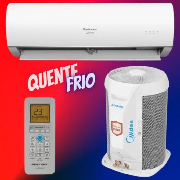 Ar-condicionado Split Springer Midea 12.000 BTUs - Quente e Frio Air Volution Fixed Speed