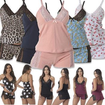 Baby Doll Renda Kit 5 Estampado