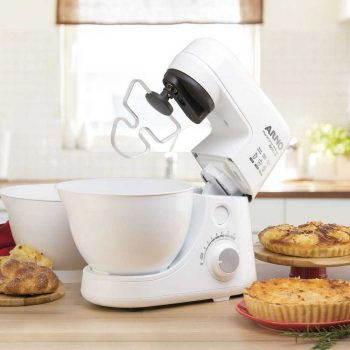 Batedeira Planetária Arno Deluxe 2 tigelas 4L Branca Sx30 220v