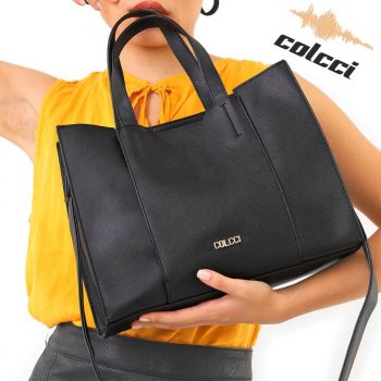 Bolsa Colcci Logo Preta