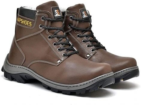 Bota Coturno SnapShoes Masculina em Sintético