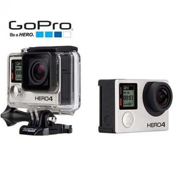 Câmera Digital GoPro Hero 4 Black Adventure 12MP com WiFi Bluetooth e Gravação 4K