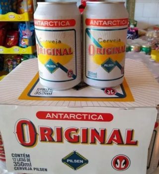 Cerveja Antarctica Original Pilsen 350ml - 12 Unidades