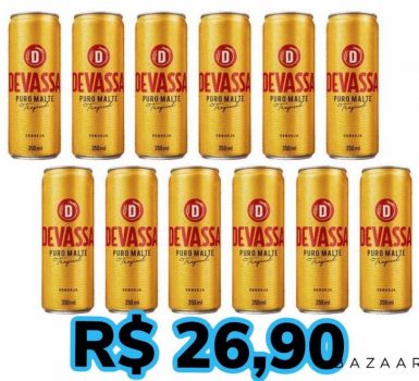Cerveja Devassa Tropical Lager 12 Unidades – 350ml