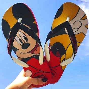 Chinelo Disney Stylish, Havaianas, Criança Unissex