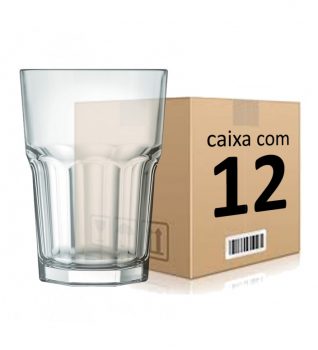 Conjunto de Copos 410ml Bristol Long Drink 12 Peças - Nadir