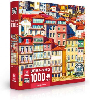 Cores de Porto - Quebra Cabeça 1000 peças - Exclusivo Amazon