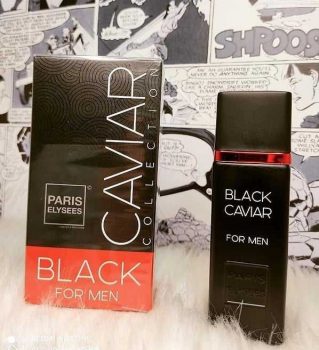 Eau de Toilette Black Caviar, Paris Elysees, 100 ml