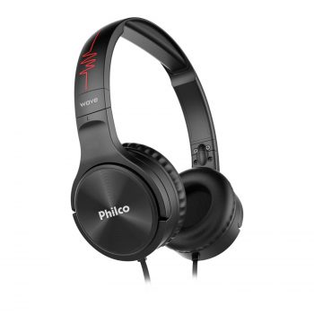 Fone de Ouvido Philco Headphone Preto - PFO02P