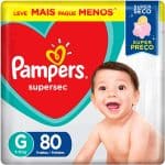 Fraldas Pampers Supersec