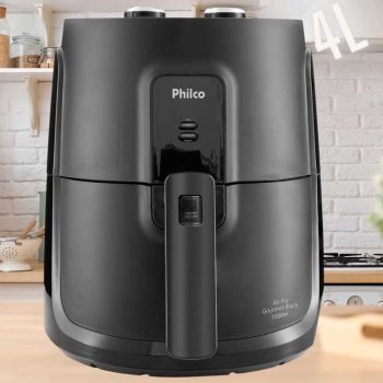 Fritadeira Air Fry Philco PFR15P Gourmet Black 4L - Preto
