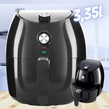 Fritadeira Elétrica sem Óleo/Air Fryer Britânia - BFR10PI Preto 3,5L com Timer