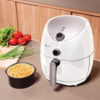 Fritadeira Sem Óleo Oster Ckstaf632 Multifuncional Branca 1500w - 220v