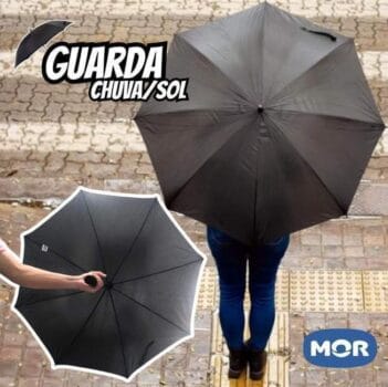 Guarda-chuva Mor Alabama Preto