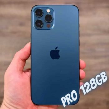 iPhone 12 Pro Apple 128GB Azul-Pacífico Tela de 6,1”, Câmera Tripla de 12MP, iOS