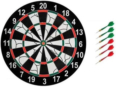 Jogo de Dardos Atrio com Alvo de 42cm de Diâmetro + 6 Dardos - ES170