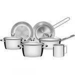 Jogo de Panelas Tramontina Allegra Inox 6 Peças