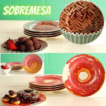 Jogo de Prato de Sobremesa 6 Peças - La Cuisine