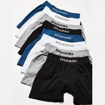 Kit 8 Cuecas Boxer Básico, Duomo, Masculino
