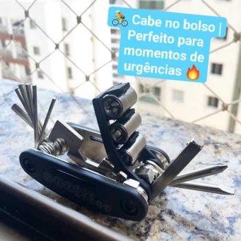 Kit Ferramentas para Ciclista Bike 14 Peças Acte A76