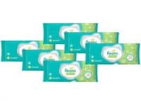 Kit Lenço Umedecido Pampers Aroma de Aloe Vera - 288 Unidades