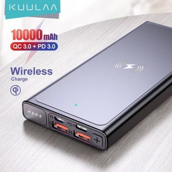 Kuulaa KL-YD15 Power Bank Wireless Charging 10000mAh