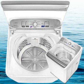 Lavadora Automática 12KG, Panasonic NA-F120B1WA Cesto Inox, Branca