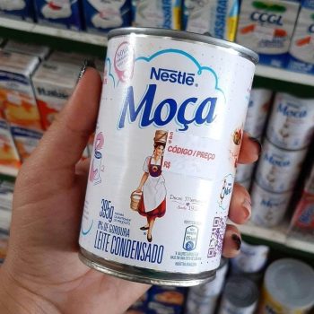Leite Condensado, Moça Lata, 395g