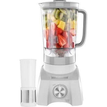 Liquidificador Philco Plq1412p 3L 12 velocidades + Pulsar/Autolimpeza Branco 127V - 1200W