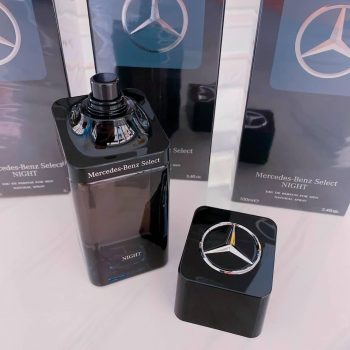 Mercedes Benz Select Night Edt for Men 100Ml, Mercedes Benz, Incolor, 100 Ml