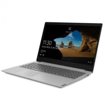 Notebook Lenovo Ultrafino ideapad S145 Ryzen 3 8GB 256GB SSD Windows 10 15.6" 81V7000CBR Prata