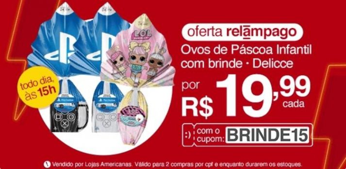 Ovo de Páscoa Com Brinde