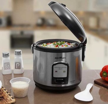 Panela Elétrica Britânia BPA5PI 400W – 5 Xícaras Timer