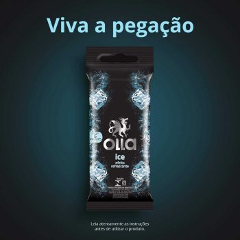Preservativo Camisinha Olla Ice - 6 Unidades, Olla, 6un, pacote de 6