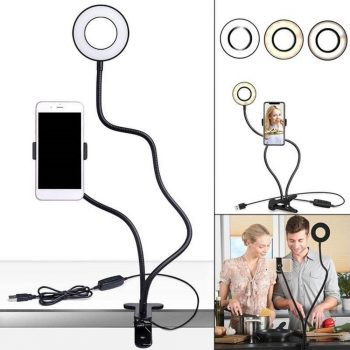 Ring Light Completo Suporte Celular Maquiagem Live Stream Youtuber