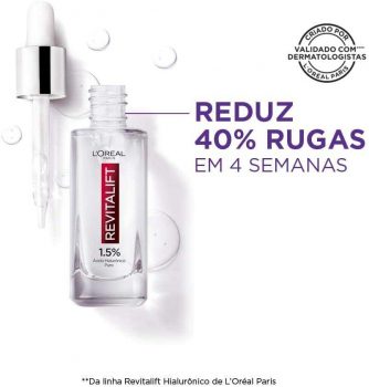 Sérum Facial Revitalift Hialurônico, 30ml, L'Oréal Paris