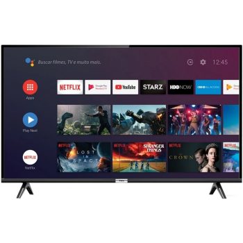 Smart TV Led 32" Tcl 32s6500 HD Android, Bluetooth, Controle Remoto com Comando de voz, Google Assistant