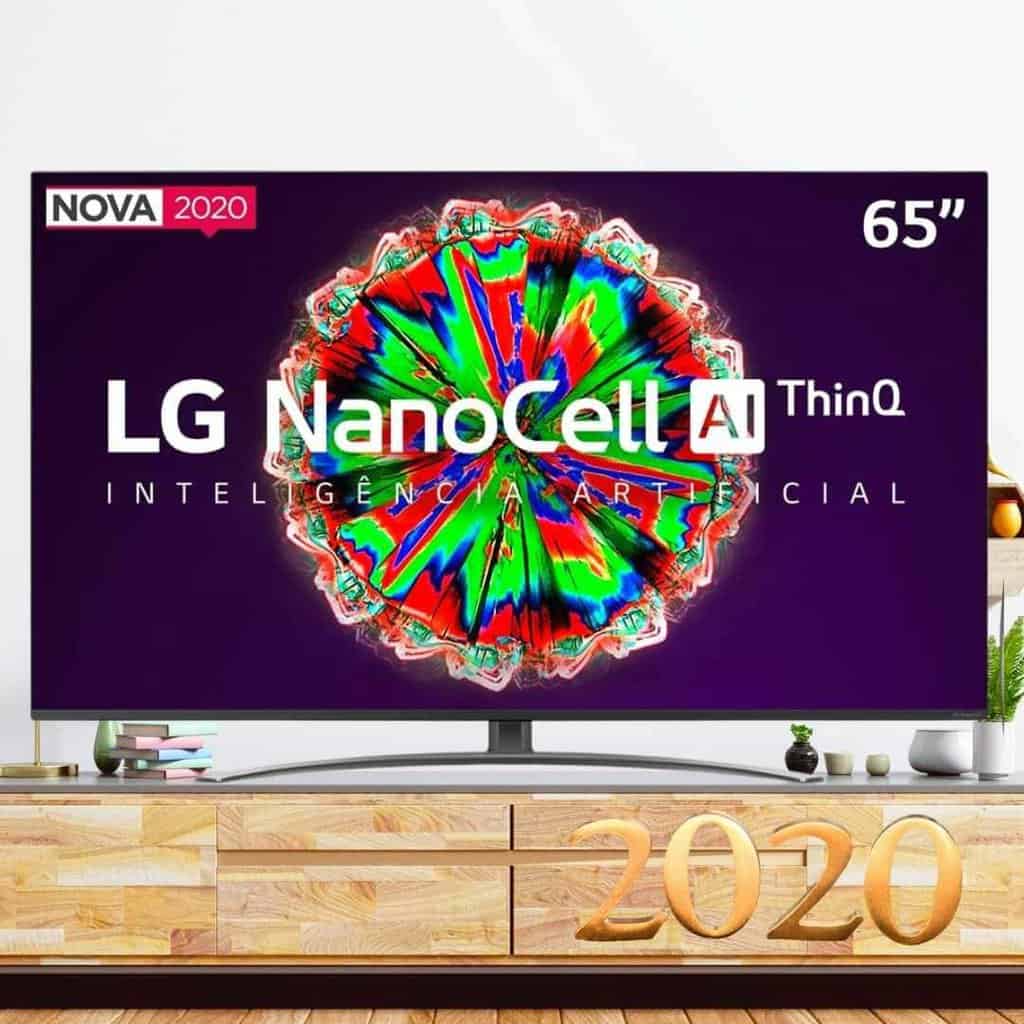 Smart TV LED 65" UHD 4K LG 65NANO81 NanoCell, IPS, Bluetooth, HDR