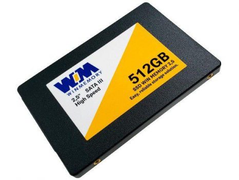SSD 512GB WIN MEMORY SATA 2,5” Leitura 560MB/s - Gravação 540MB/s SWR512G
