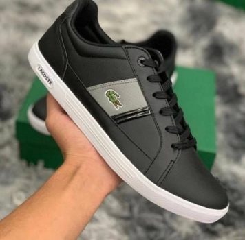 Tênis Couro Lacoste Europa Masculino