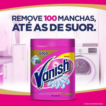 Tira Manchas Gold Vanish Oxi Action Pink, 900g