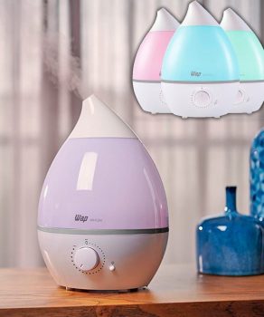 Umidificador de Ar Wap Air Flow com Luminária e Difusor de Aromas - Bivolt